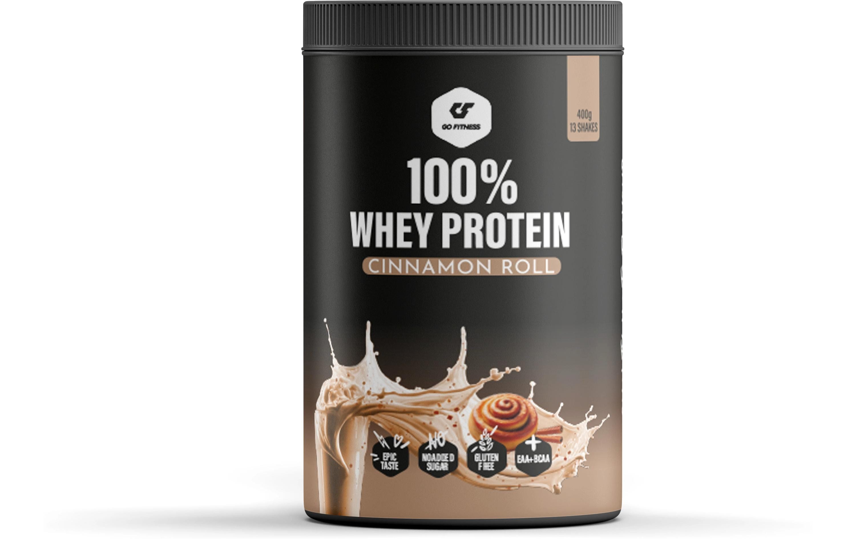 Pulver 100% Whey Protein Zimt 400 gProtein-Pulver