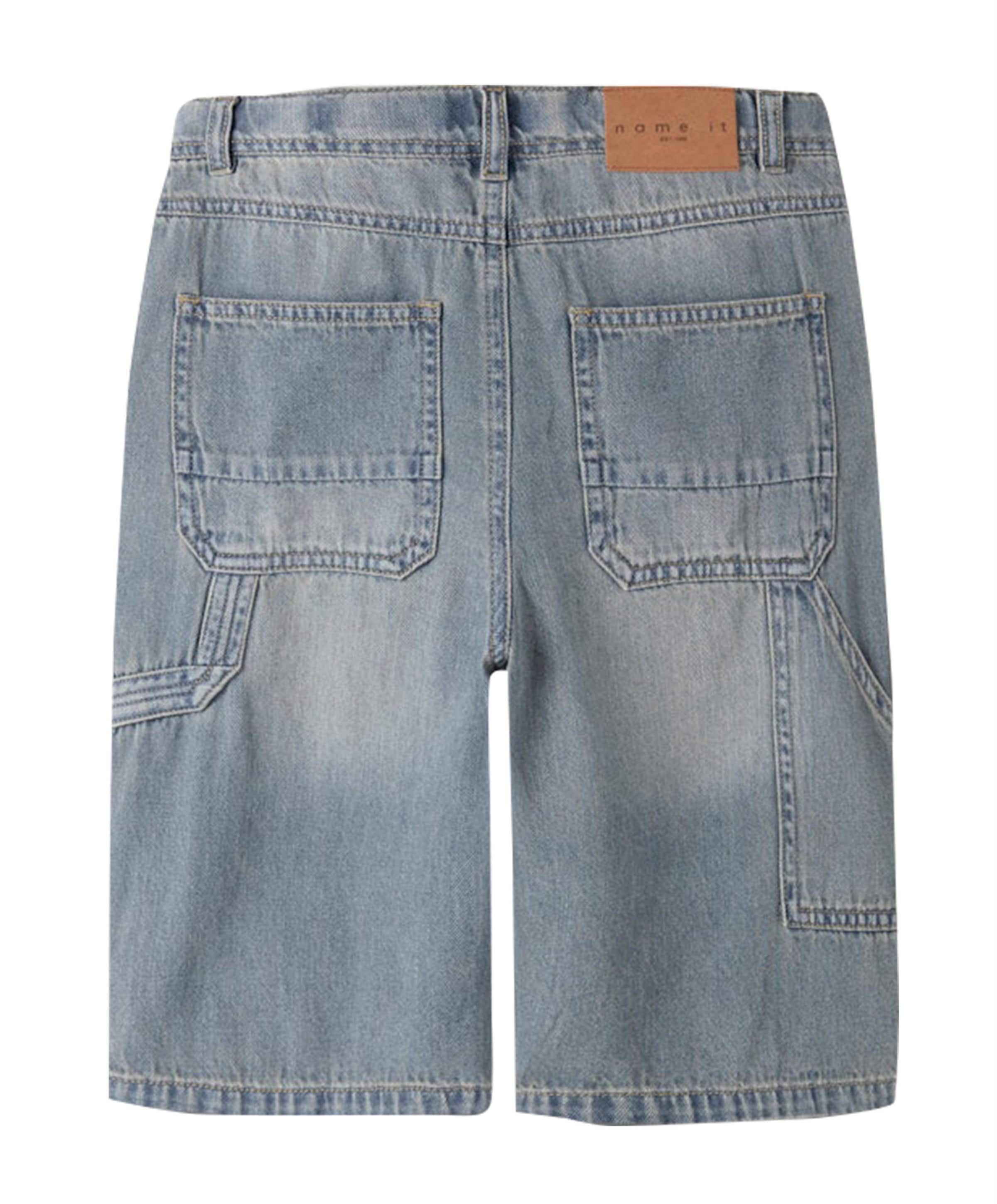 Name it NKMRYAN REG DNM BERMUDA 3550-OZ H jongens korte broek blauw
