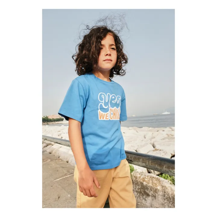 Hundred Pieces T-shirt Manches Courte Coton Bio | Océan