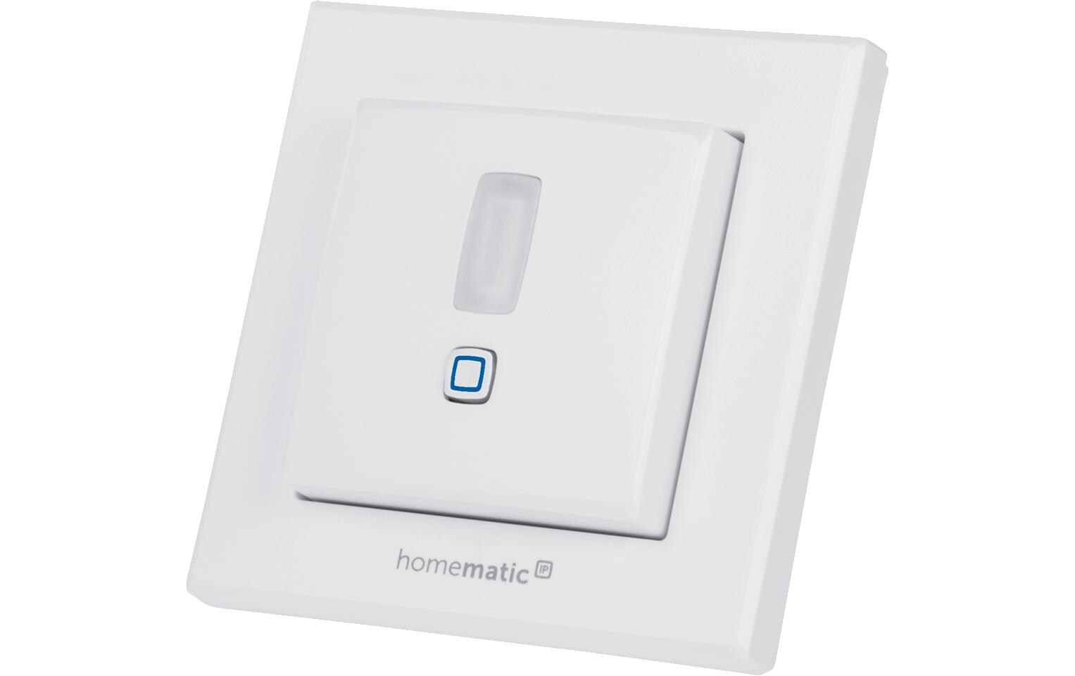 Smart Home Funk-Bewegungsmelder im WM55 RahmenSchalter und Bewegungsmelder zur Steuerung anderer Homematic IP Geräte – HmIP-SMI55-2