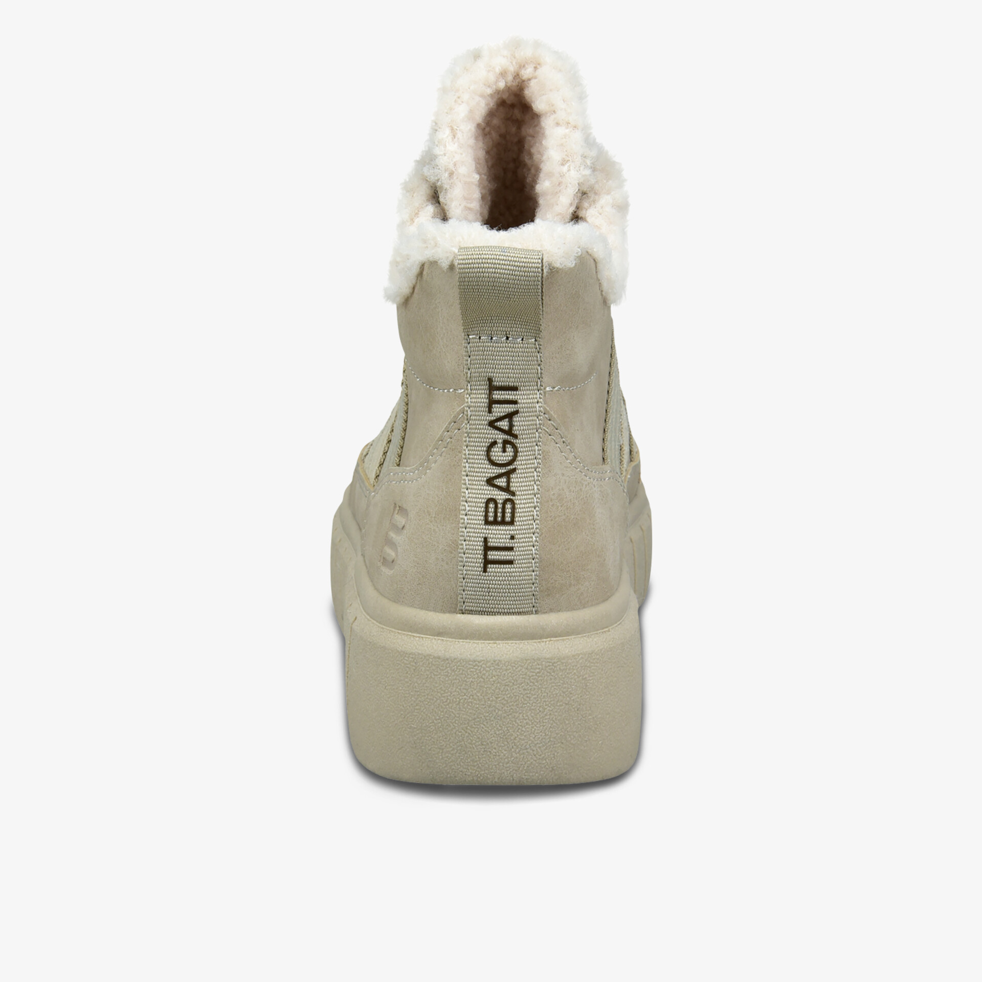 BAGATT Damen Schnürstiefeletten beige