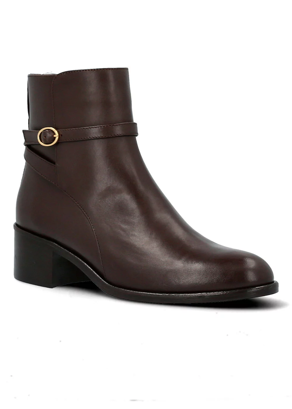 BOOTS ALGHERO CUIR MARRON