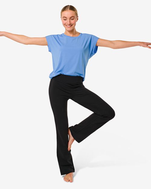 pantalon yoga femme noir