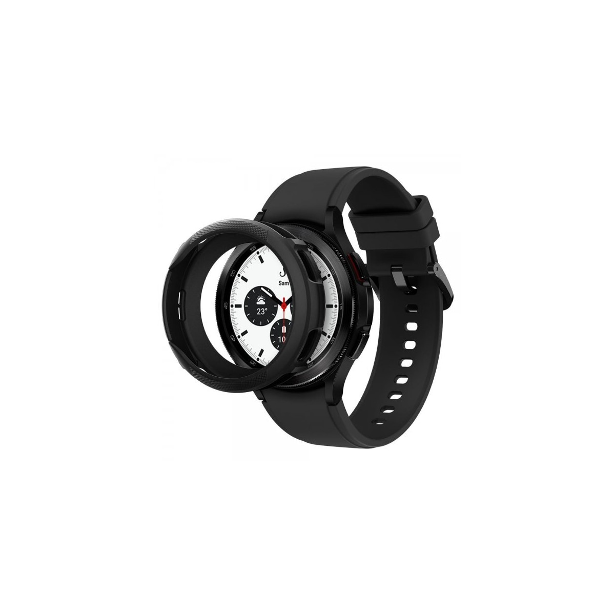 Spigen Samsung Galaxy Watch 4 Classic 46mm Deksel Liquid Air Matte Black
