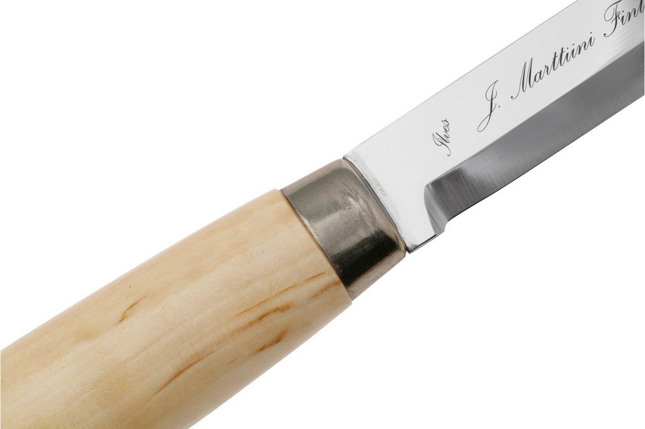 Marttiini Lynx 131, 131010, Stainless, Curly Birch, outdoormes