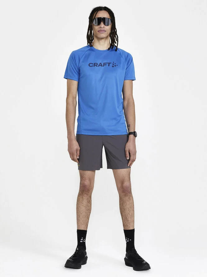 Craft Core Unify Logo løbe T-shirt Blå