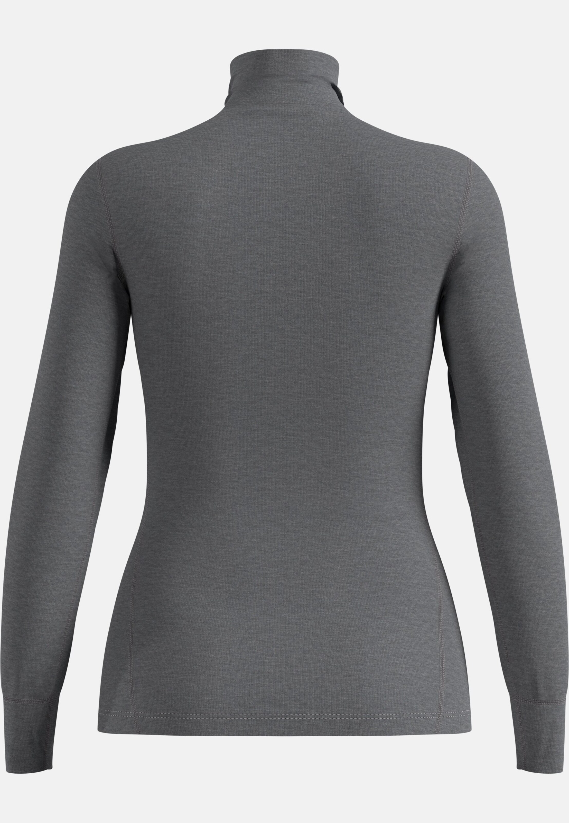 Active Warm Base Layer Half Zip in odlo steel grey melange