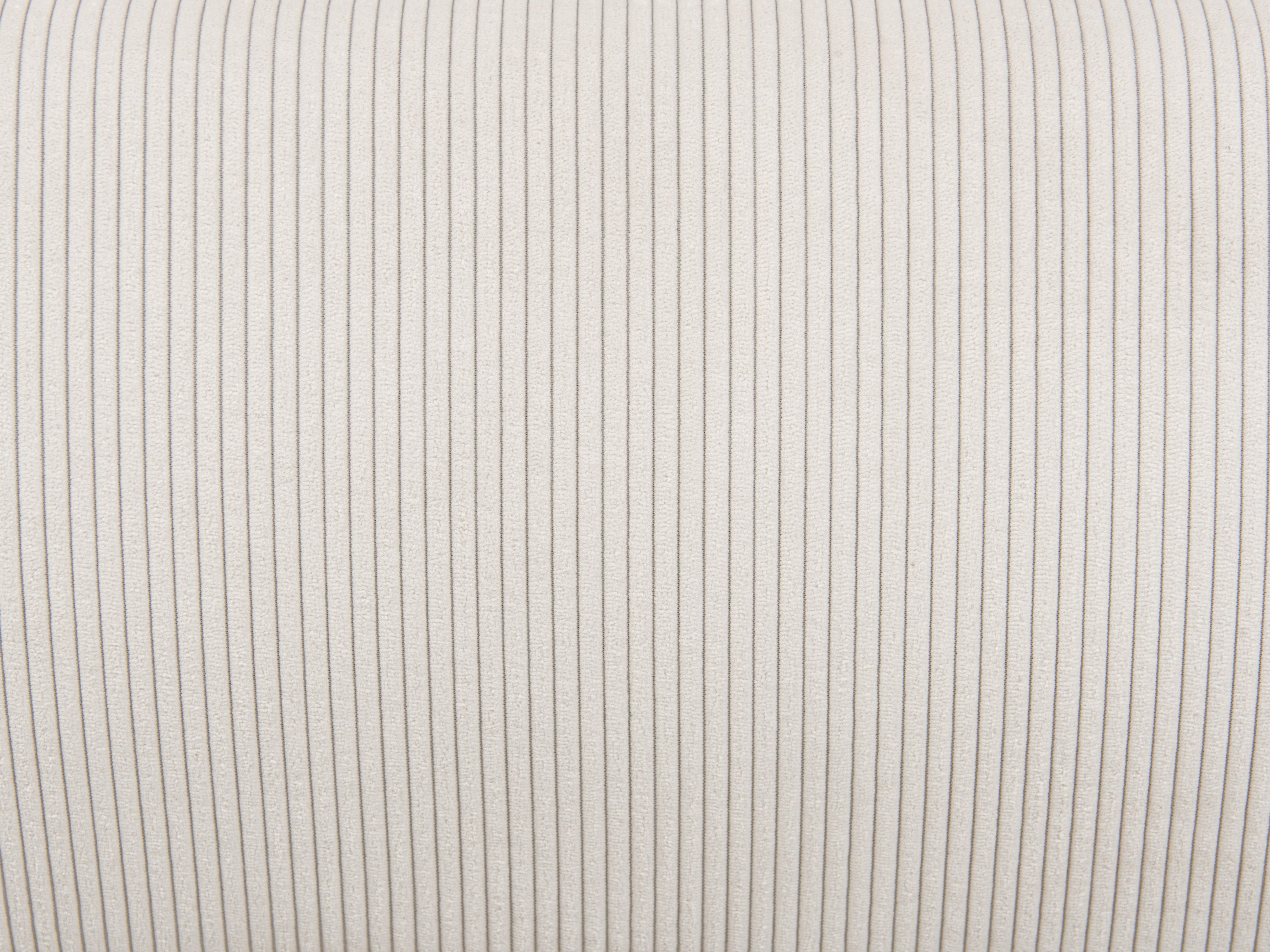 Bed Corduroy VINAY 180 x 200 cm Lichtbeige