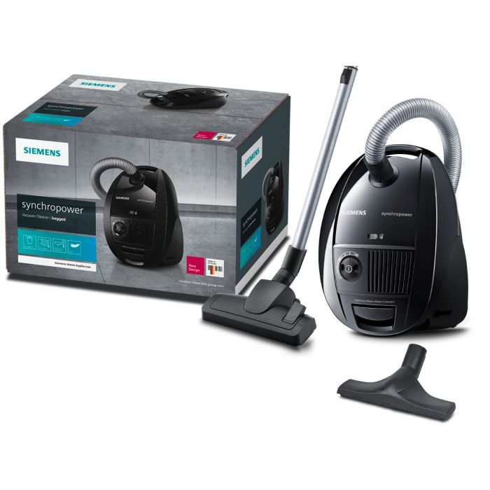 Siemens Staubsauger synchropower VS06A212 Schwarz