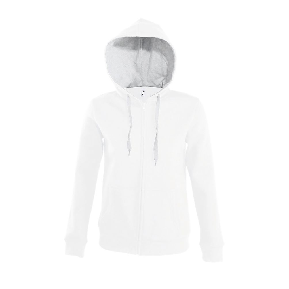 SOL'S 47100 - Veste Femme Bicolore avec Capuche Doublée Confort