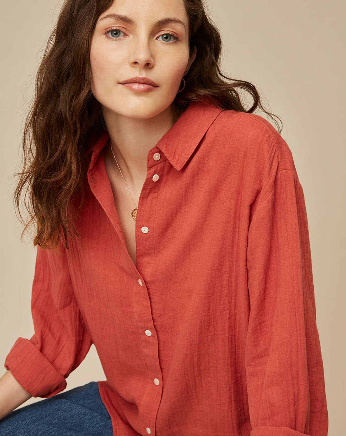 Harris Wilson Chemise Celeste rosier