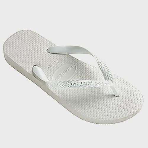 Tongs Top Blanc