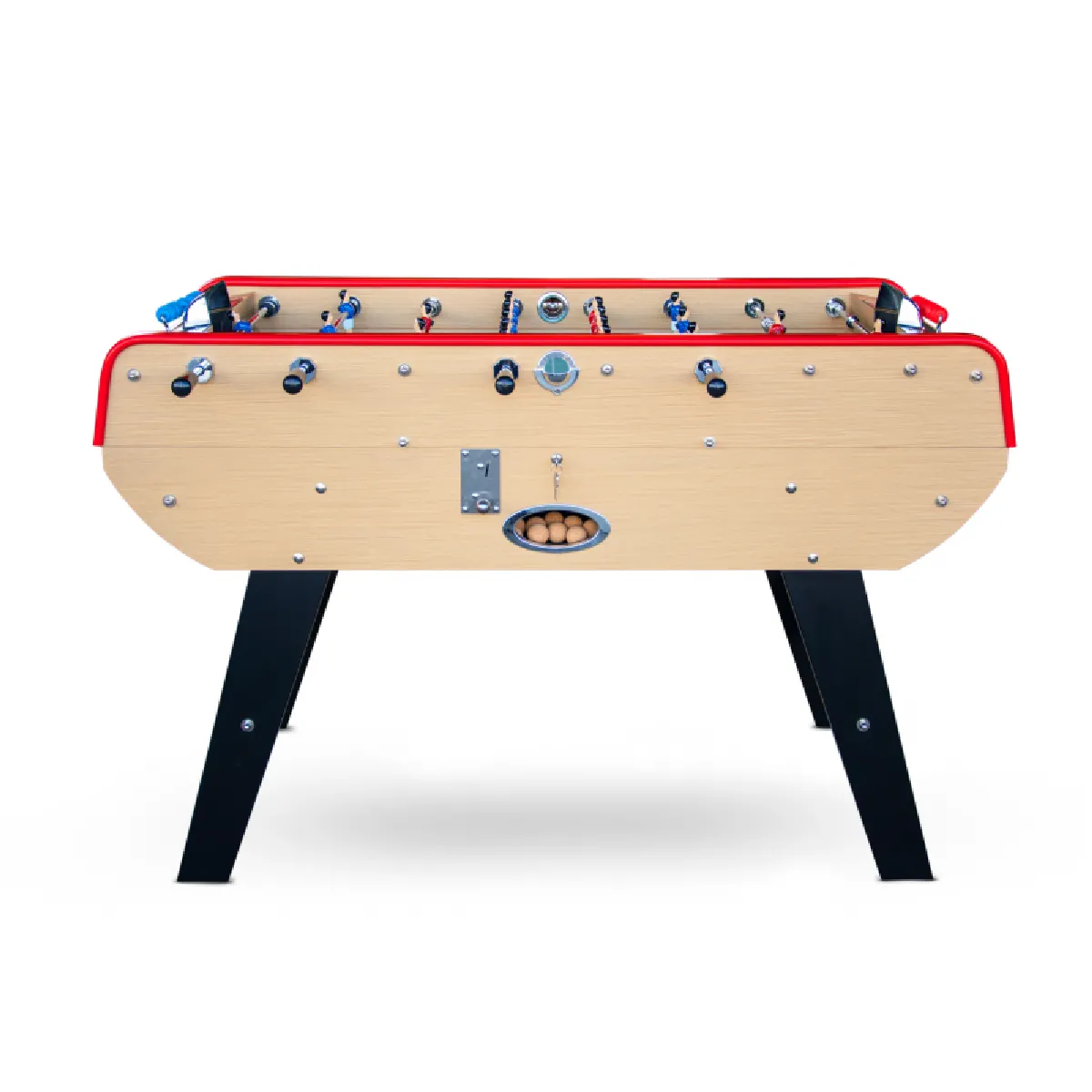 Play4Fun Baby-foot Olympic avec Monnayeur - Bois Clair