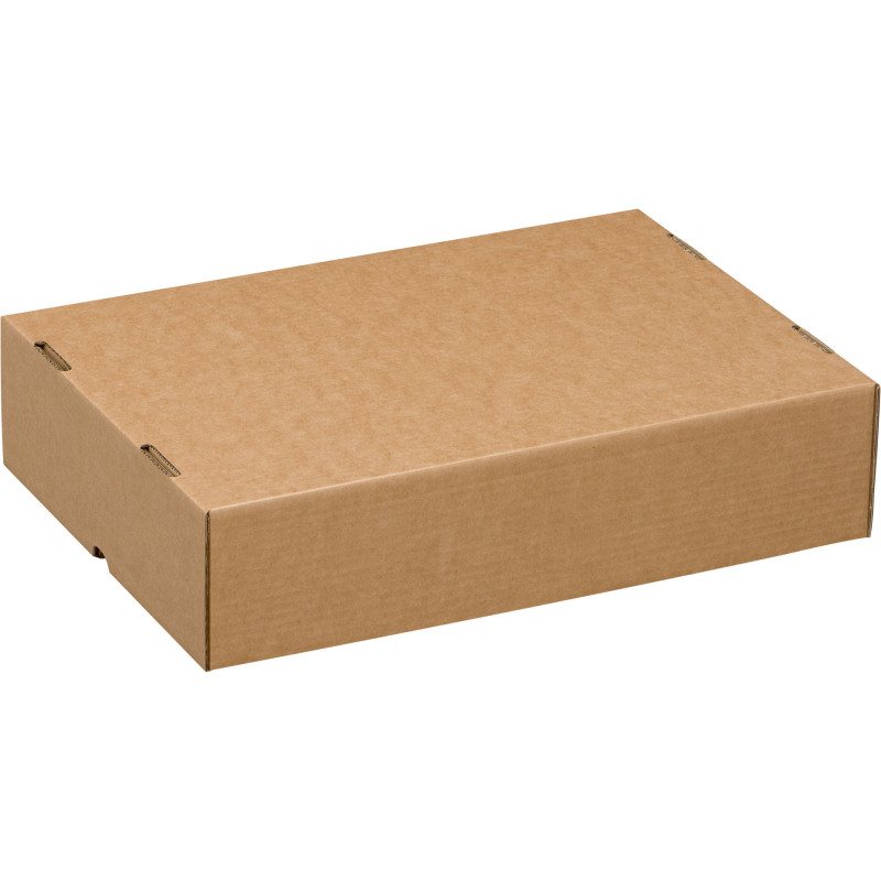 Boîte carton à hauteur variable avec couvercle télescopique