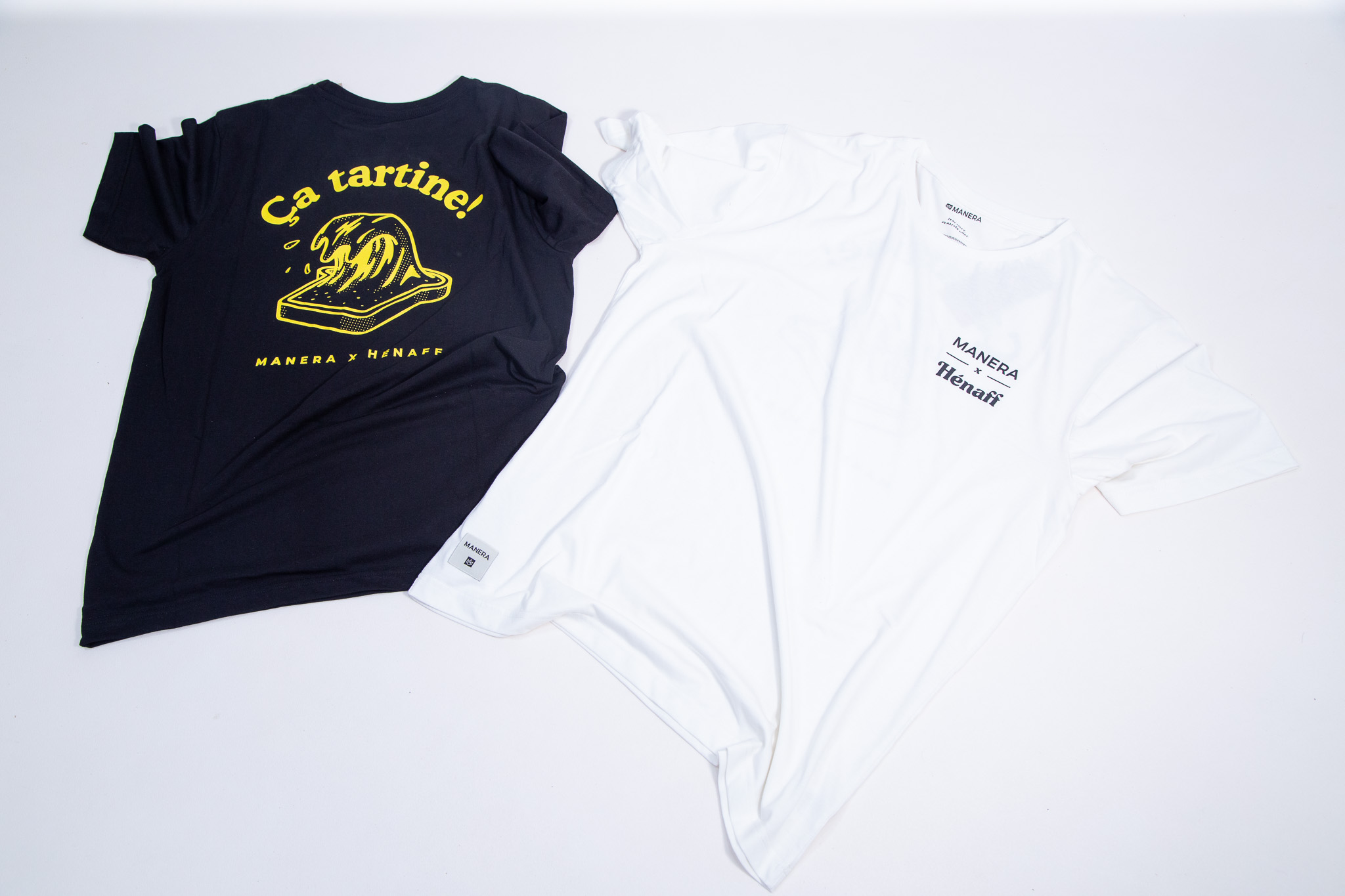 Manera T-shirts - Henaff Black