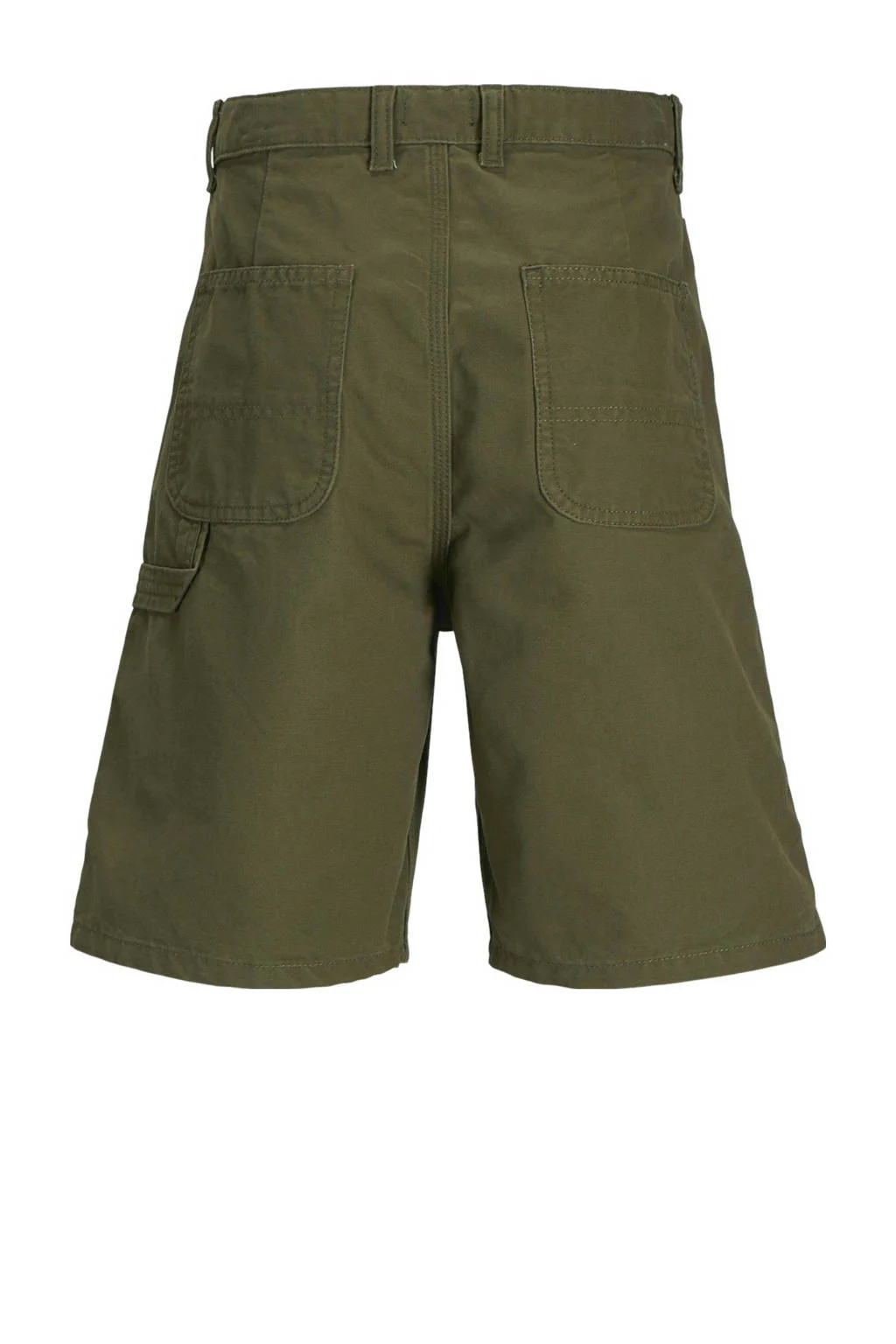 JACK & JONES bermuda JJSTYD BARKLEY CARPENTER olijfgroen