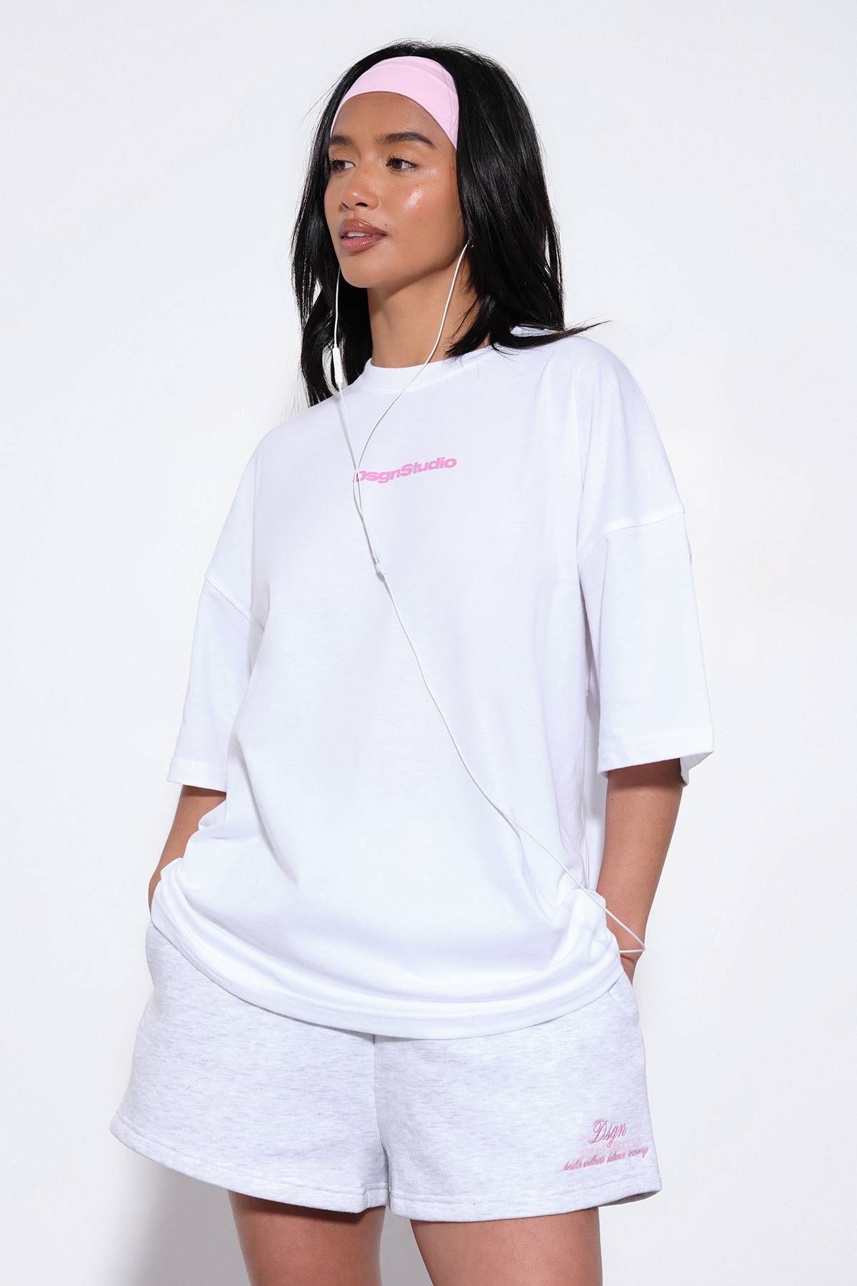 T-shirt Oversize À Imprimé Floral Dsgn Studio