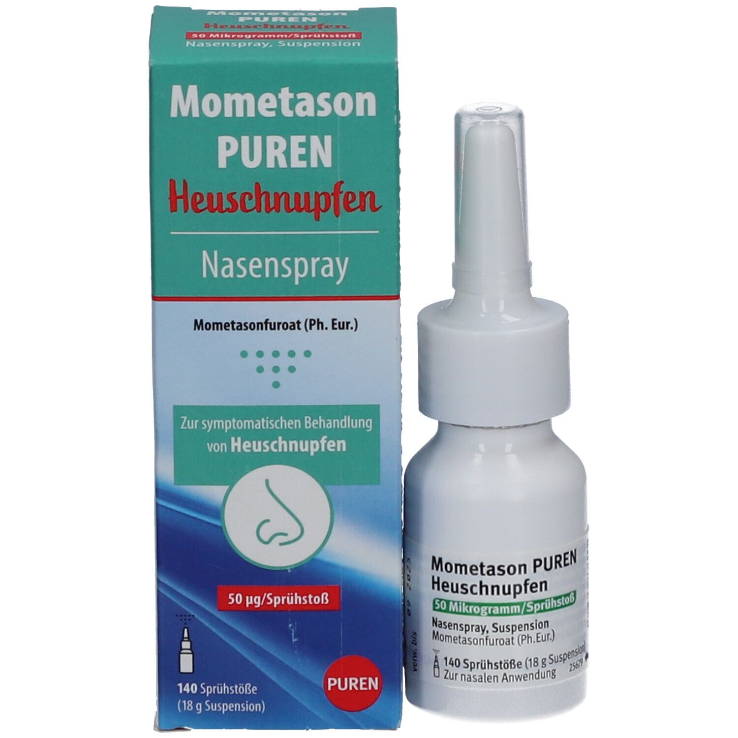 MOMETASON PUREN Heuschnupfenspray 50µg/Sprühstoß