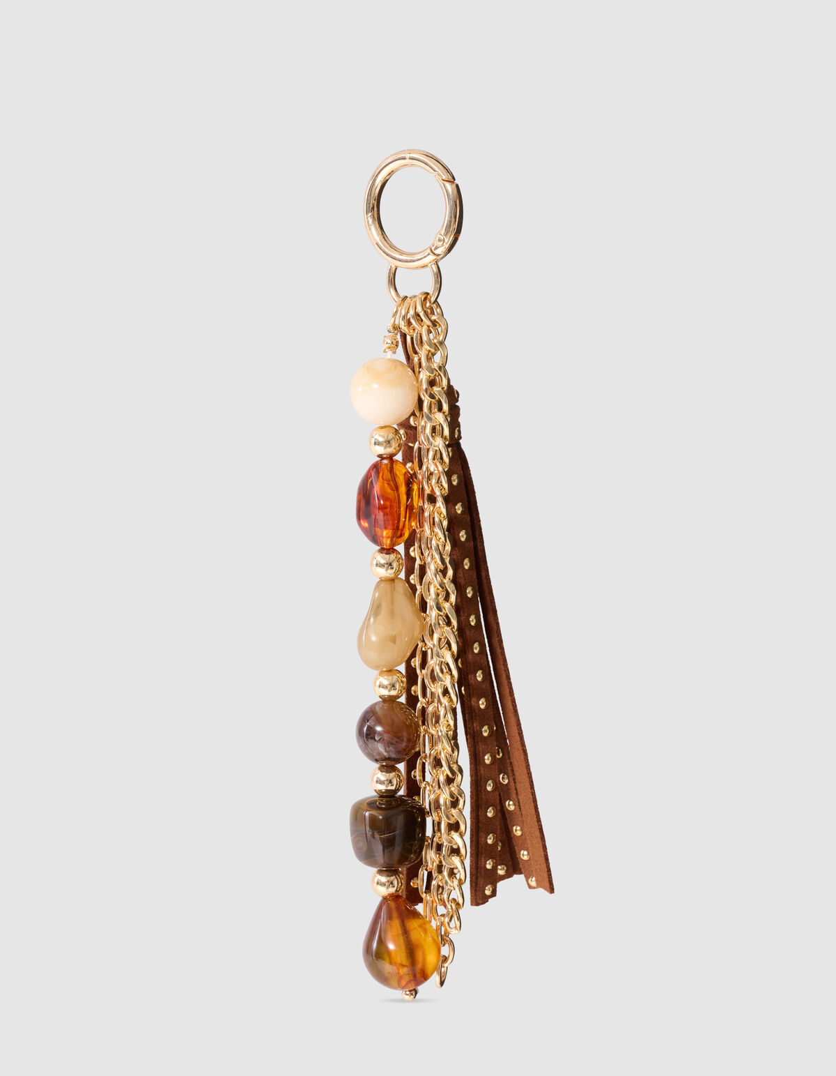 Mix Bagcharm Bruin/Goud