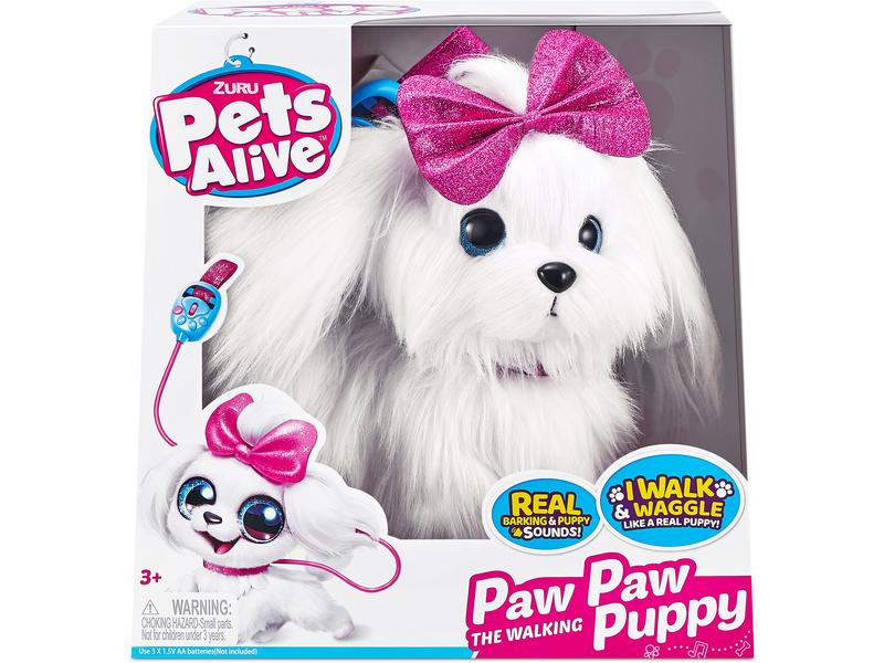 Zuru Funktionsplüsch Pets Alive Lil' Paw Paw Interaktives Plüschtier