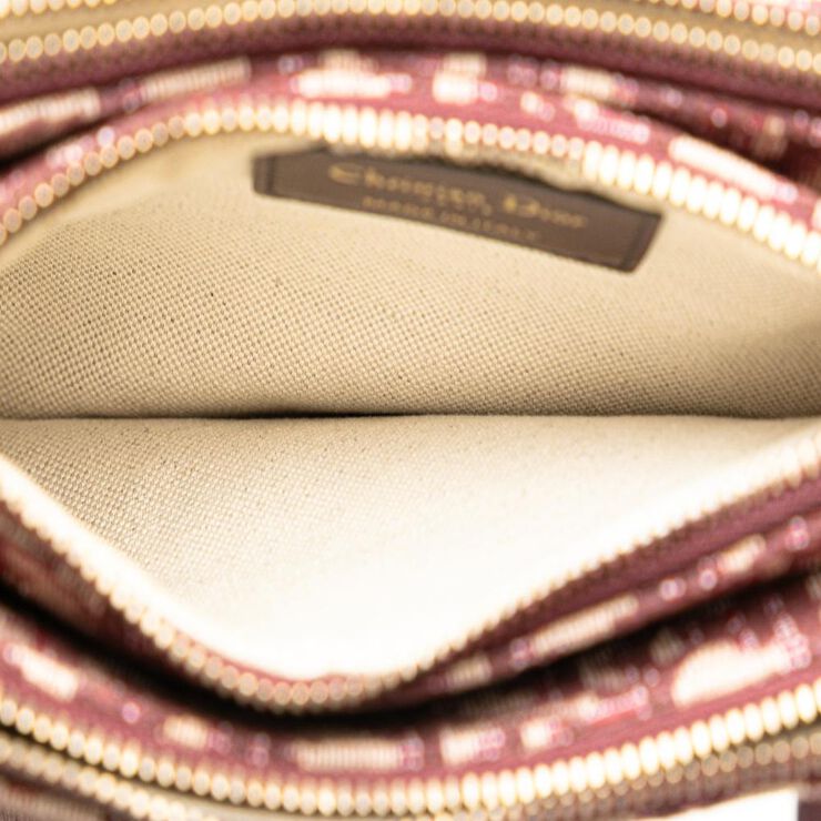 Dior Vintage Dior Cosmetic Pouch Red
