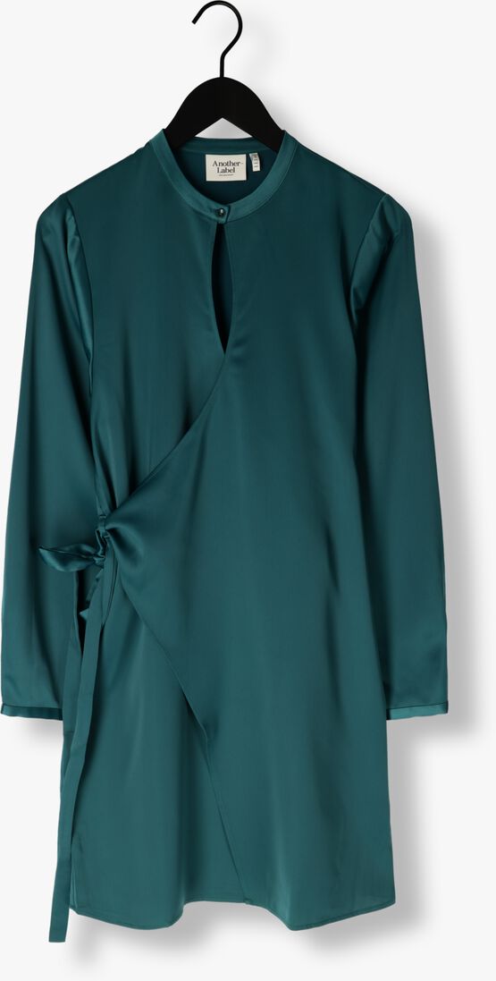 ANOTHER LABEL groene another label mini jurk gaia dress