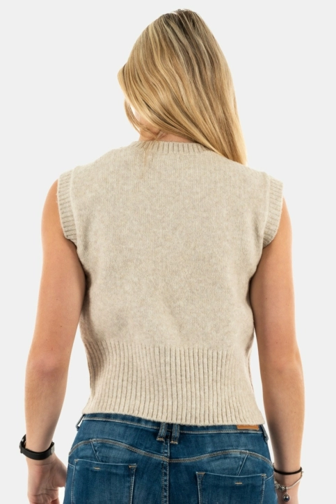 pull hiver only macadamia beige