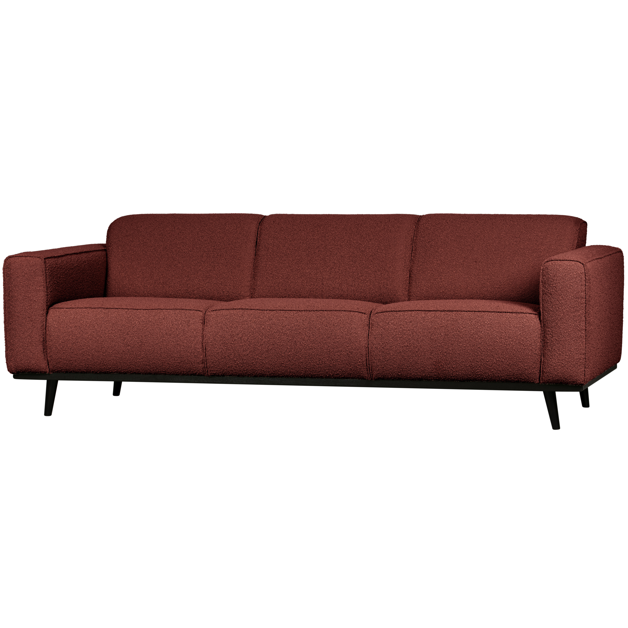 3-zits bank Statement Statement 3-zits Bank - 230 cm - Bouclé - Chestnut