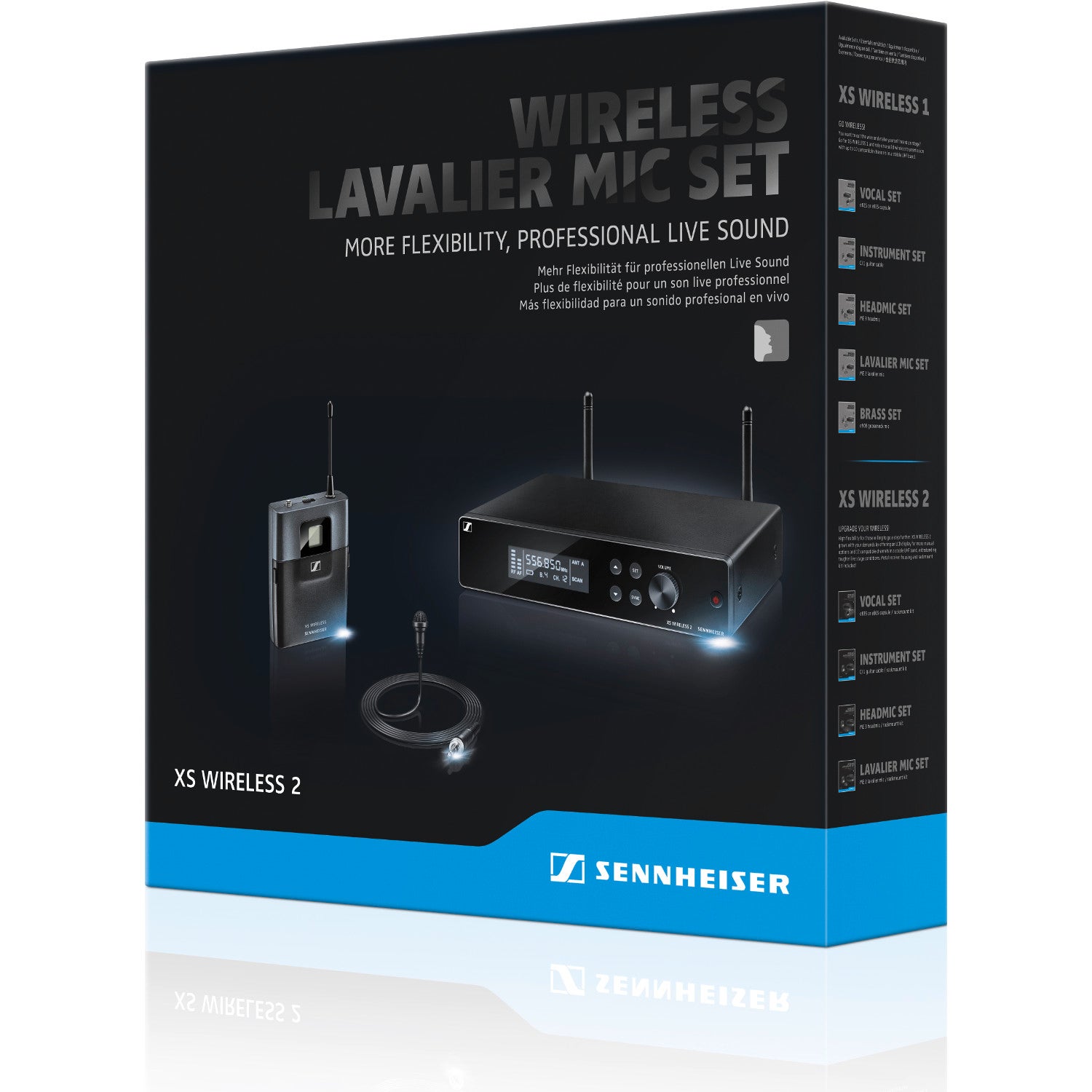 Sennheiser XSW 2-ME2-BC draadloze lavalier set (670-694 MHz)