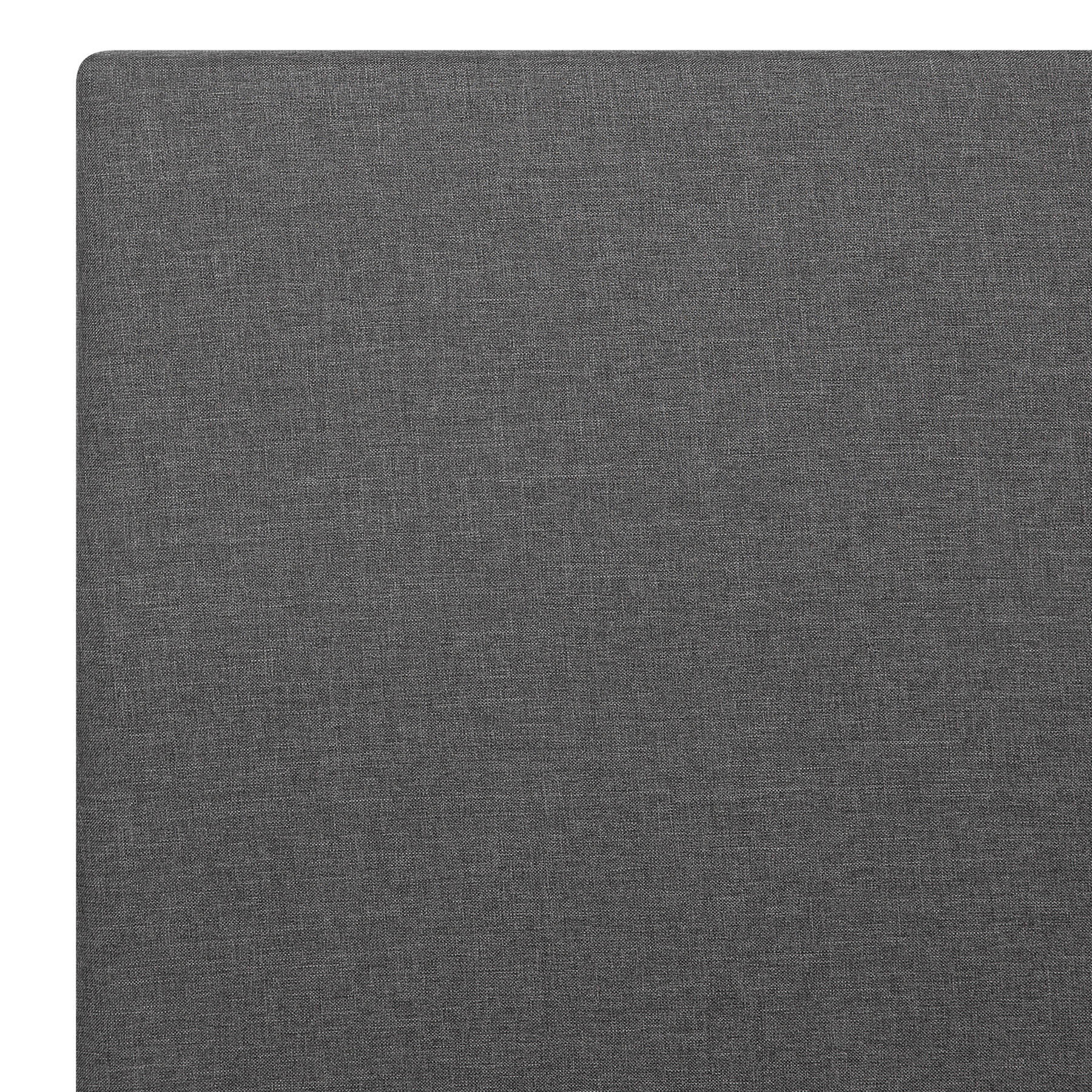 Beliani - ORBEY  - Tweepersoonsbed - Grijs - 160 x 200 cm - Polyester