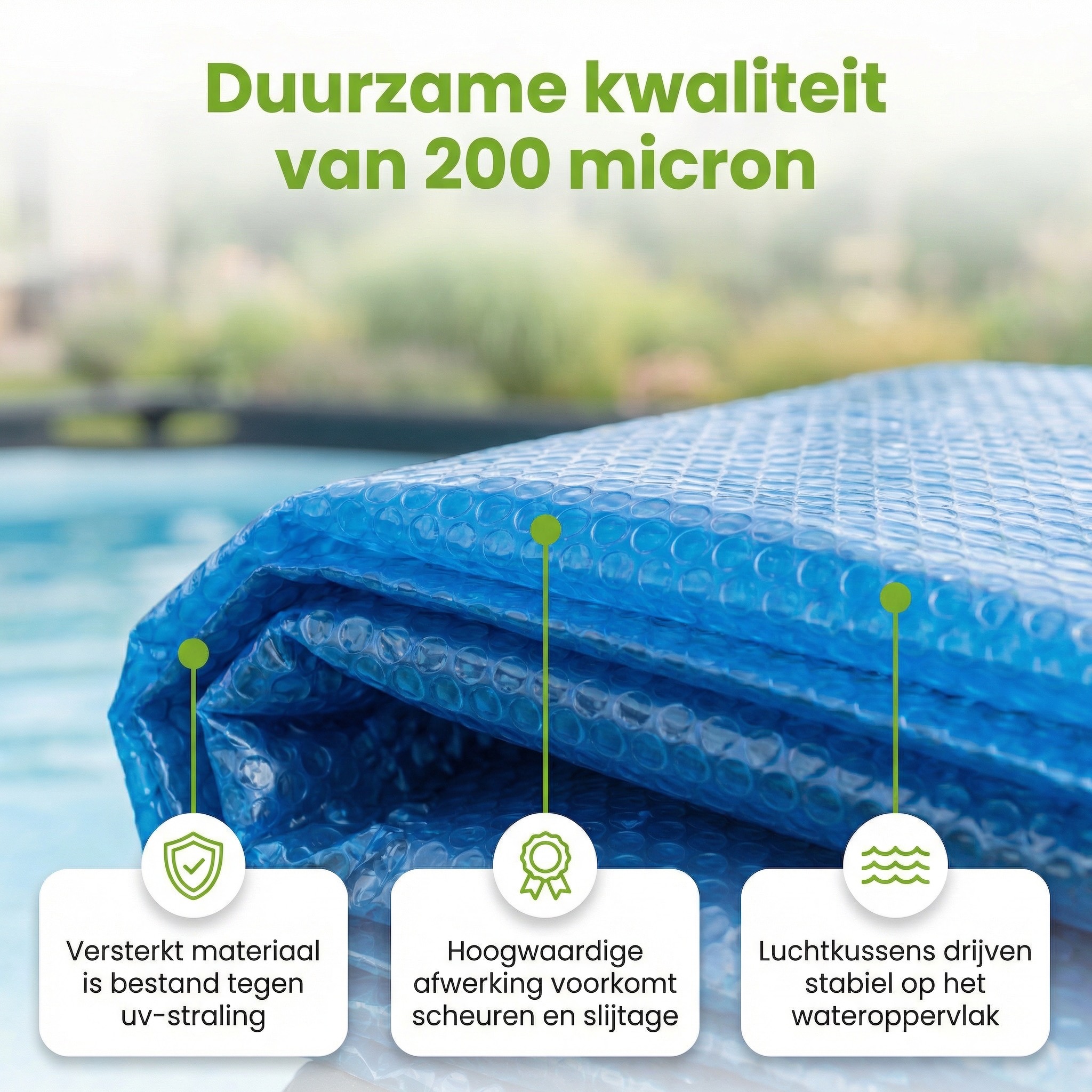 Ways d'luxe ø 183cm solarzeil
