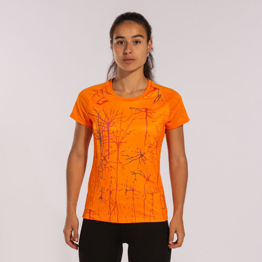 Camiseta Joma Elite Ix Laranja de Manga Curta