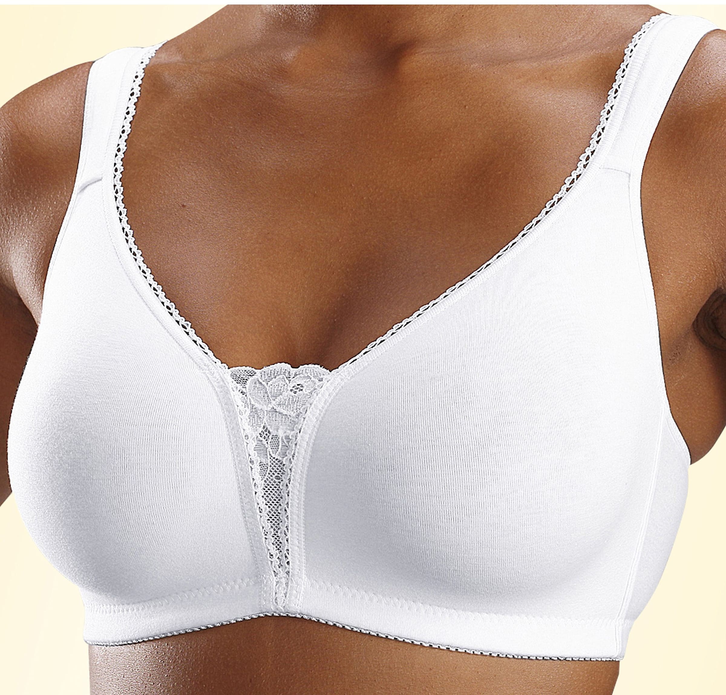 petite fleur Soft-BH in rosa+weiß