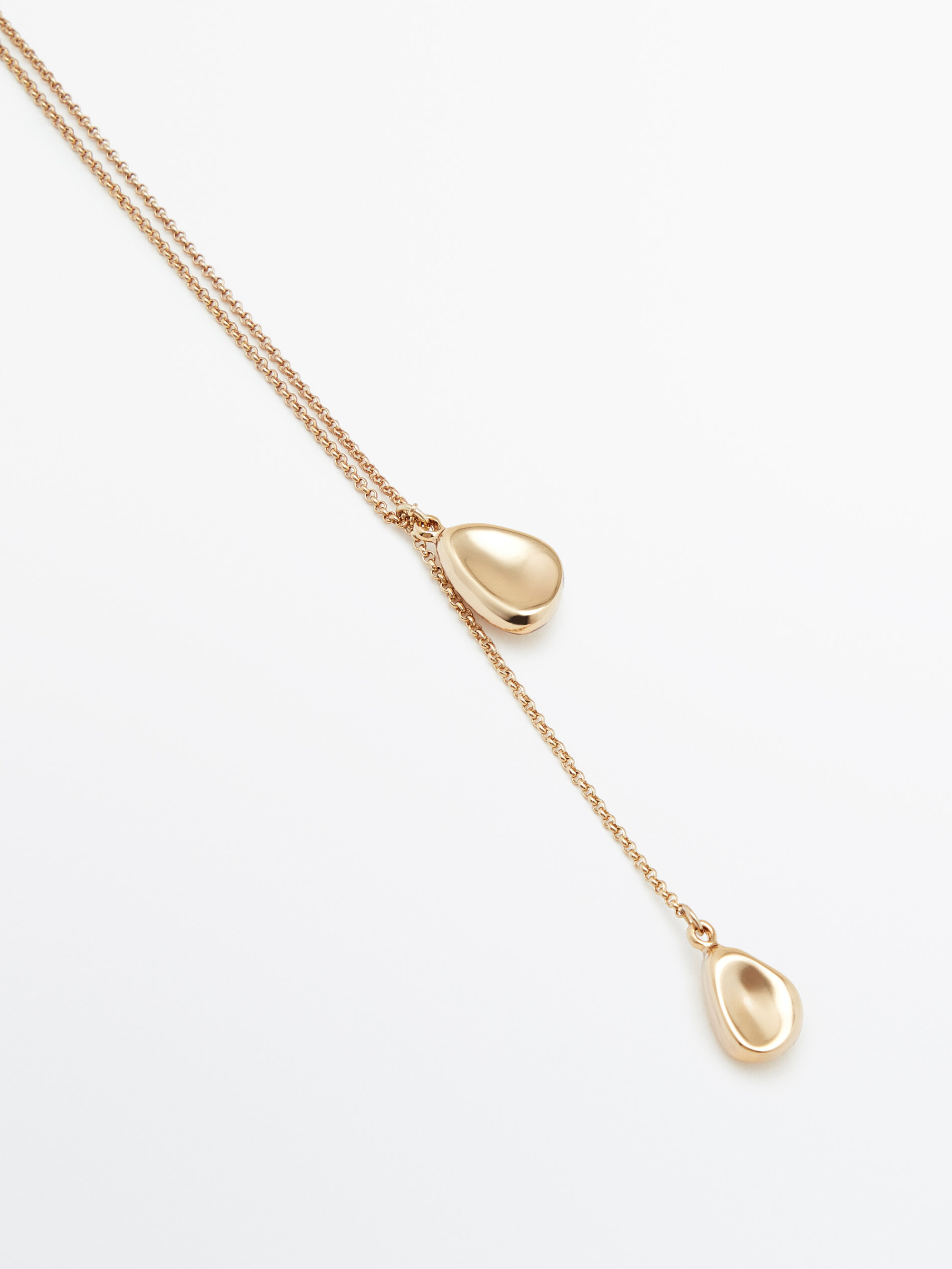 Gola larga oval piezas - DORADO