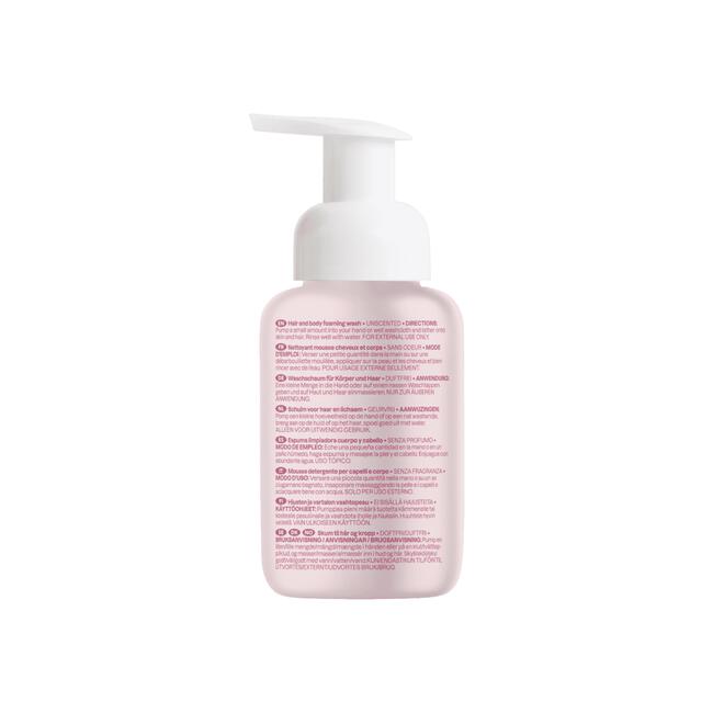 ATTITUDE Baby Leaves 2-in-1 Schuimende Haar & Body zeep unscented 295 ML