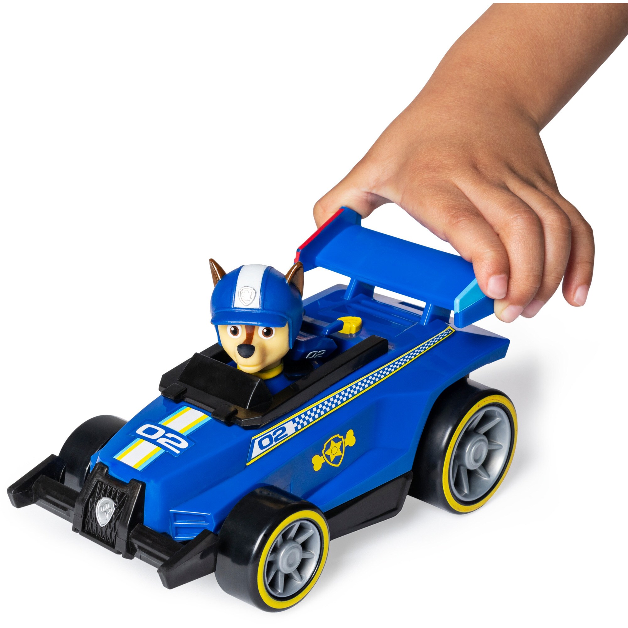 Spin Master Spielfahrzeug Paw Patrol - Ready, Race, Rescue, Chases Race & Go Deluxe Basis Fahrzeug