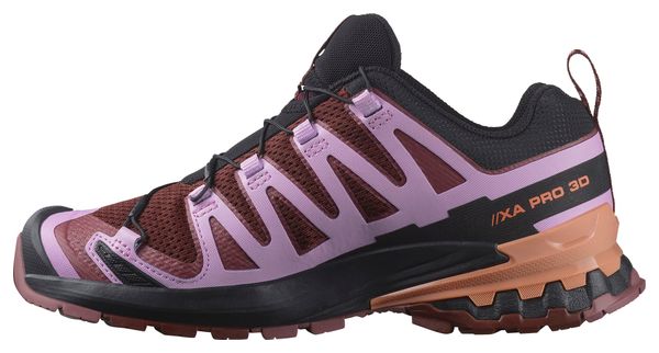 Chaussures de Trail Unisexe Salomon XA Pro 3D v9 Rose/Orange