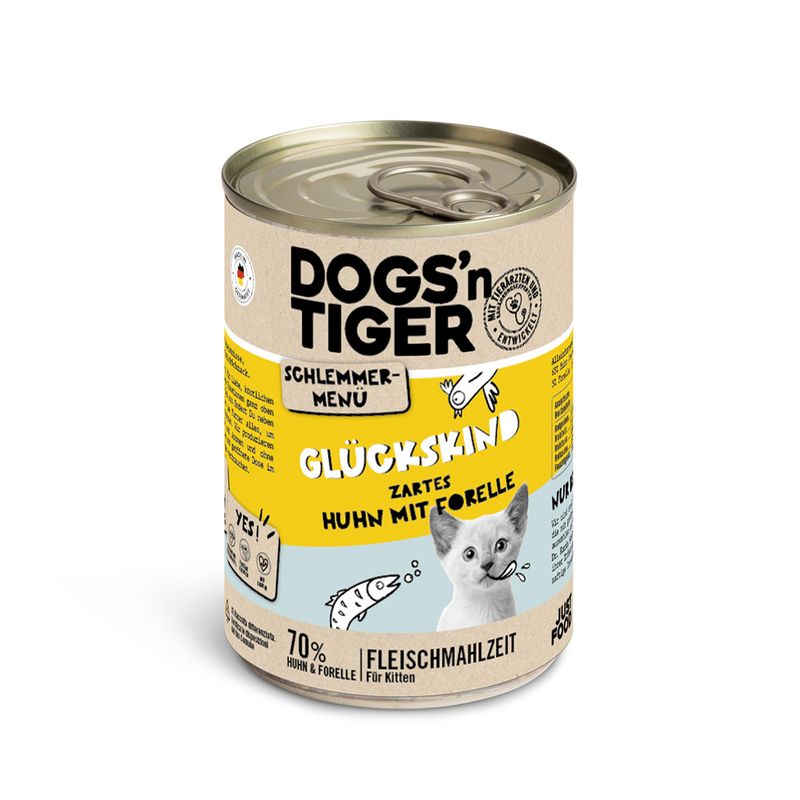 Lot Dogs'n Tiger Menu gourmet 12 x 400 g