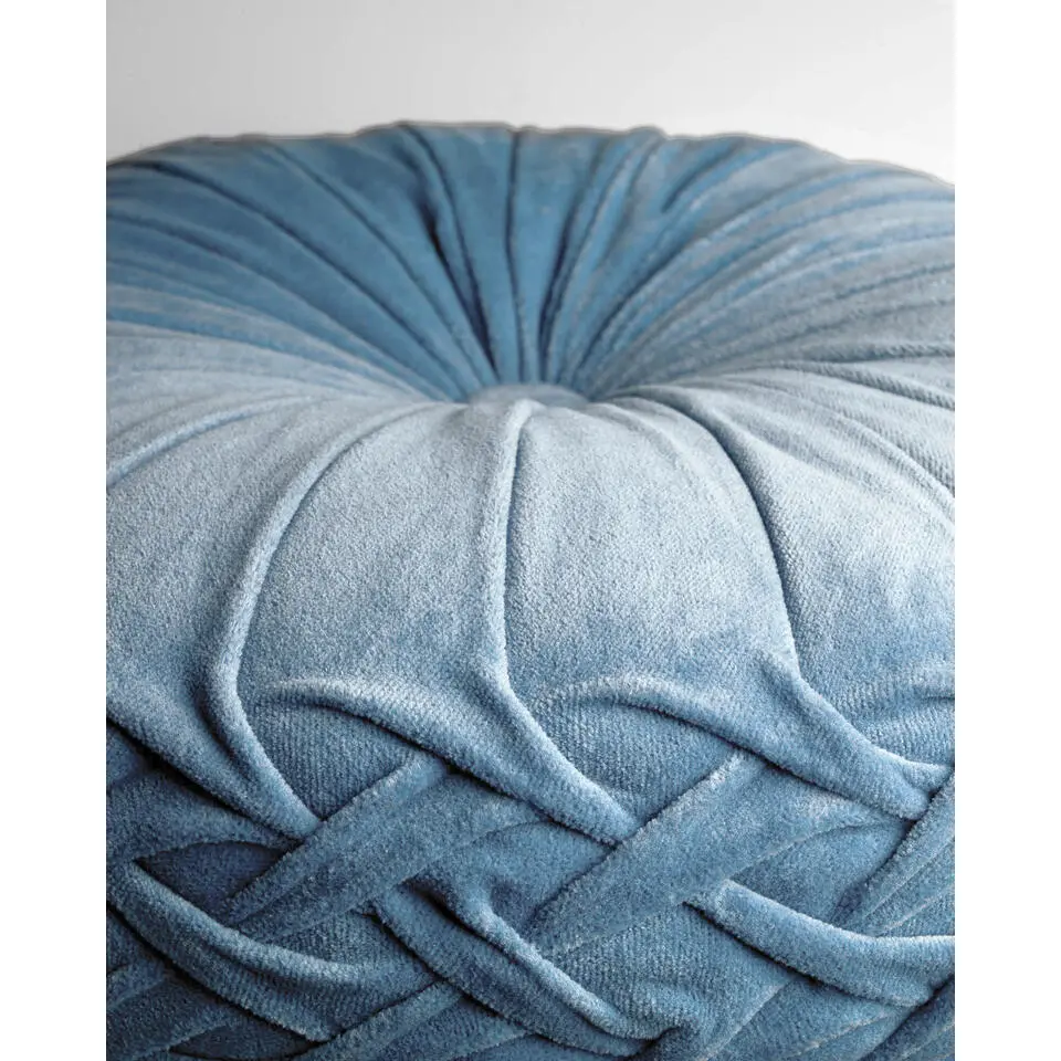 Sierkussen Kaja - Provincial Blue - Ø40 cm