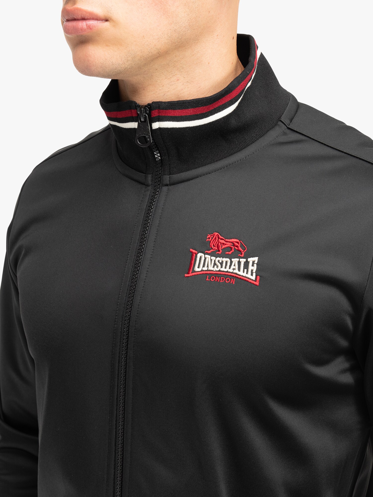Lonsdale Herren Trainingsjacke normale Passform IRTHING