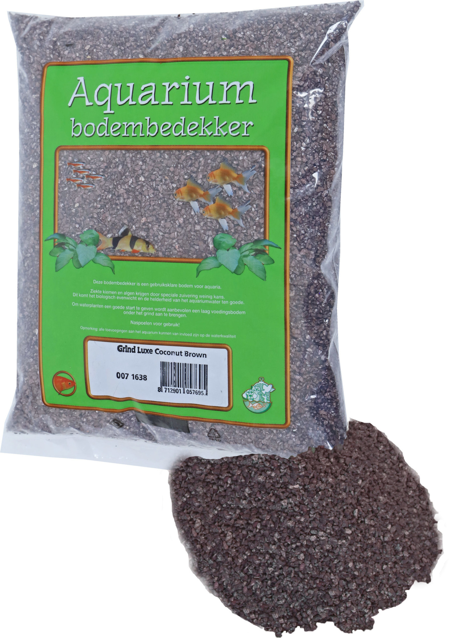 Gebr. de Boon Aquarium Grind Luxe Coconut Brown 4KG