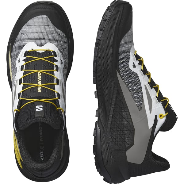 Chaussure trail SALOMON GENESIS BLACK/WHITE/LEMON