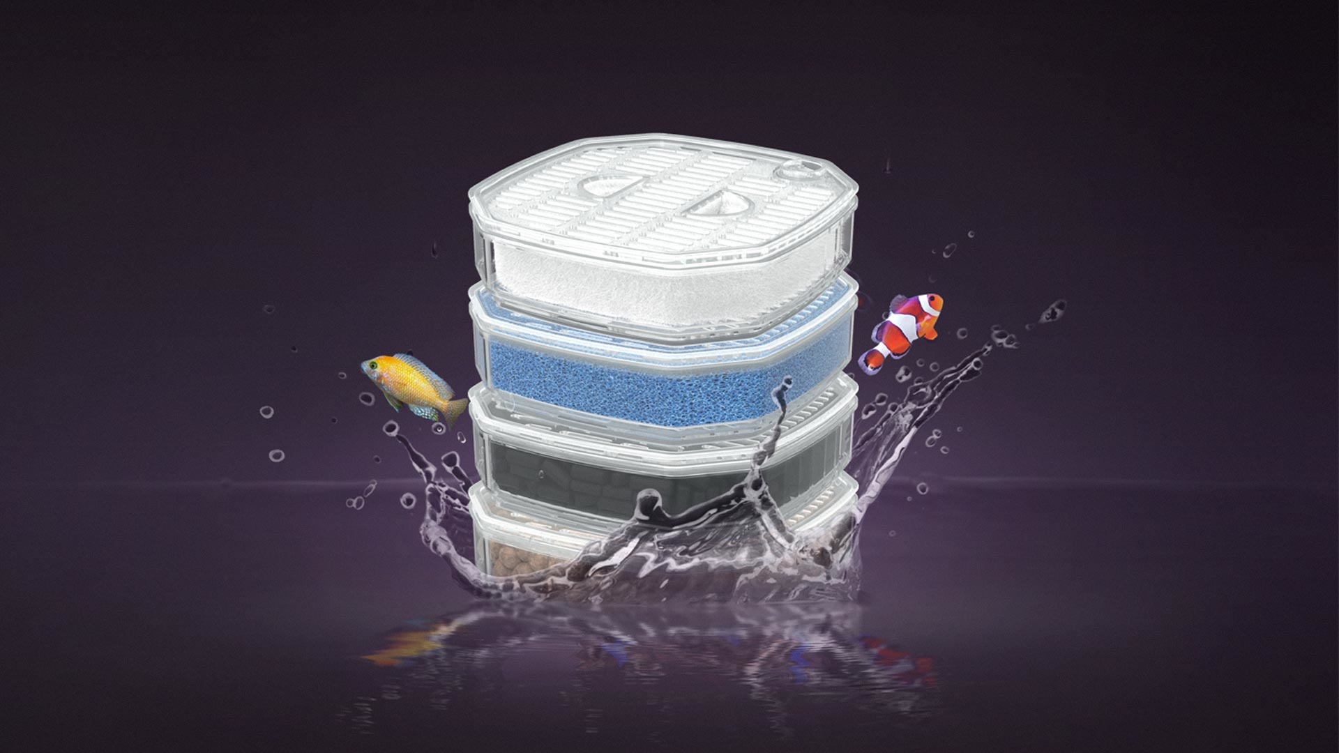 Aquatlantis CleanBox Pro Fiber   Coarse Foam