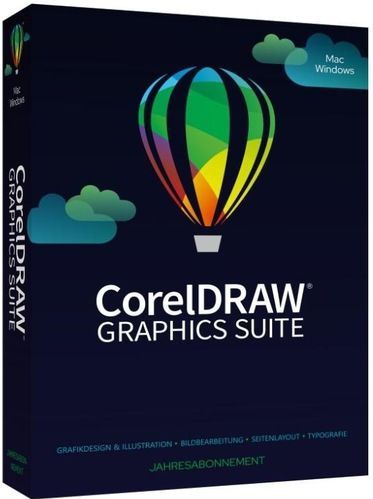 Corel - CorelDRAW Graphics Suite 365 - Software - Windows - ESD