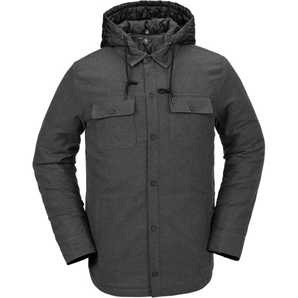 Veste snowboard VOLCOM INS RIDING FLANNEL HEATHER BLACK