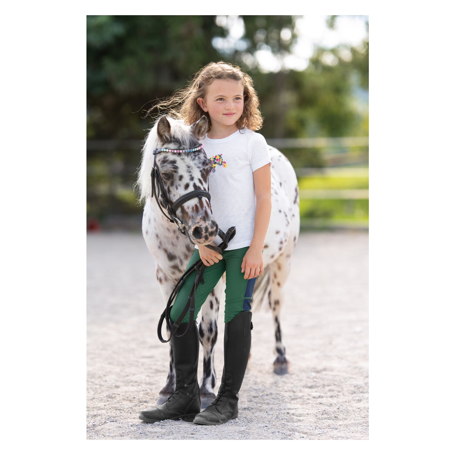 black forest kids T-Shirt mit Print  - white - 98-104