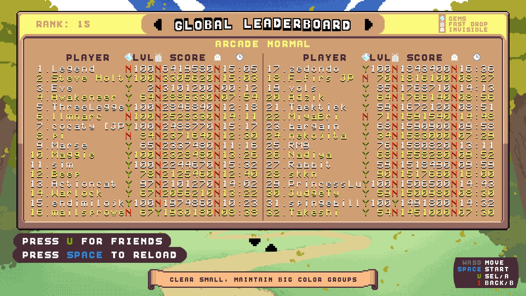 Raining Blobs- PC
