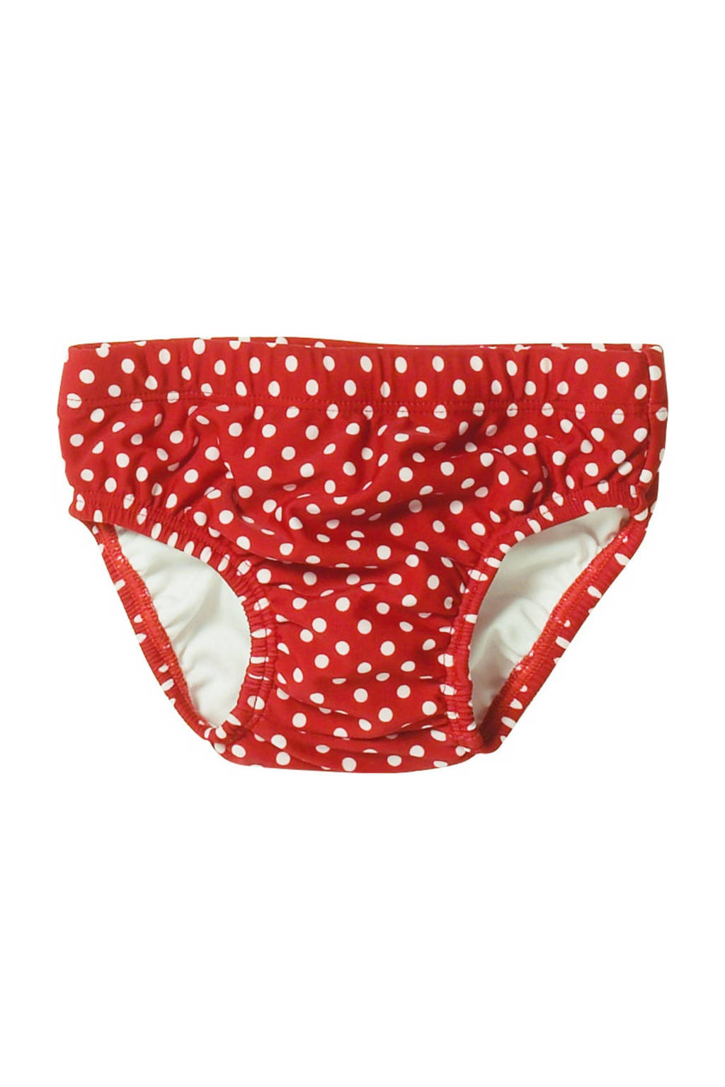 Leuke zwemluier, goede kwaliteit(wasbare) zwemluier rood/wit