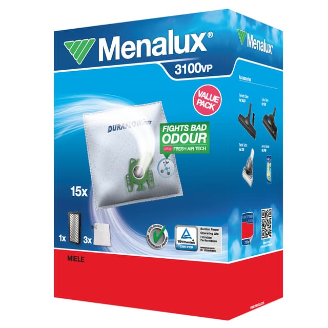 Menalux støvsugerposer 3100