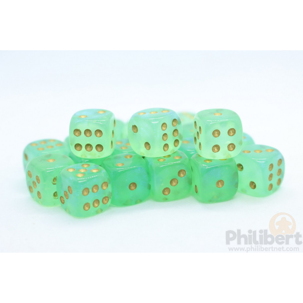 Set de 36 Dés Chessex : Borealis